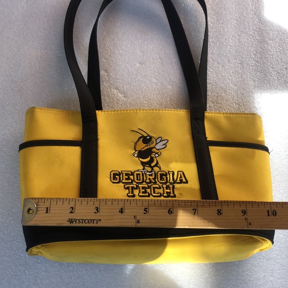 Sandol Georgia Tech collegiate purse Handbag embroidered-tore bag - Picture 9 of 12